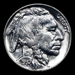 ***Auction Highlight*** 1937-d Buffalo Nickel TOP POP! 5c Graded ms68 By SEGS (fc)