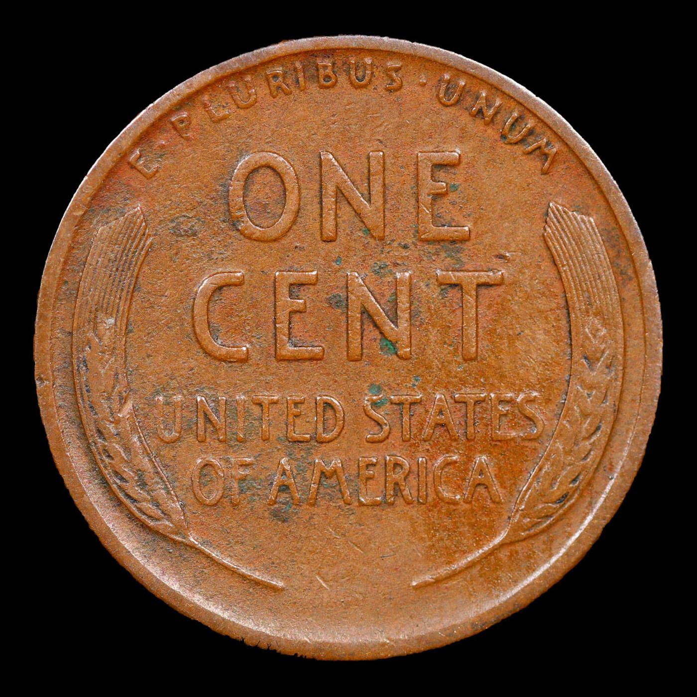 1916-d Lincoln Cent 1c Grades xf