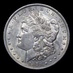 1878-p Rev '79 Morgan Dollar $1 Grades BU+