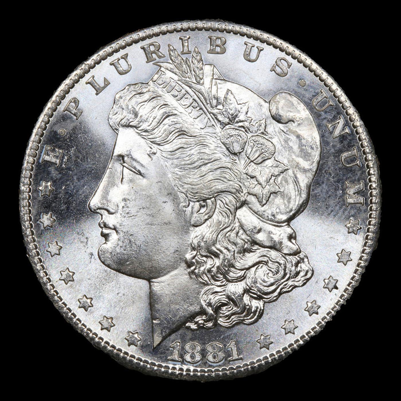 1881-s Morgan Dollar 1 Graded GEM++ Unc By SEGS