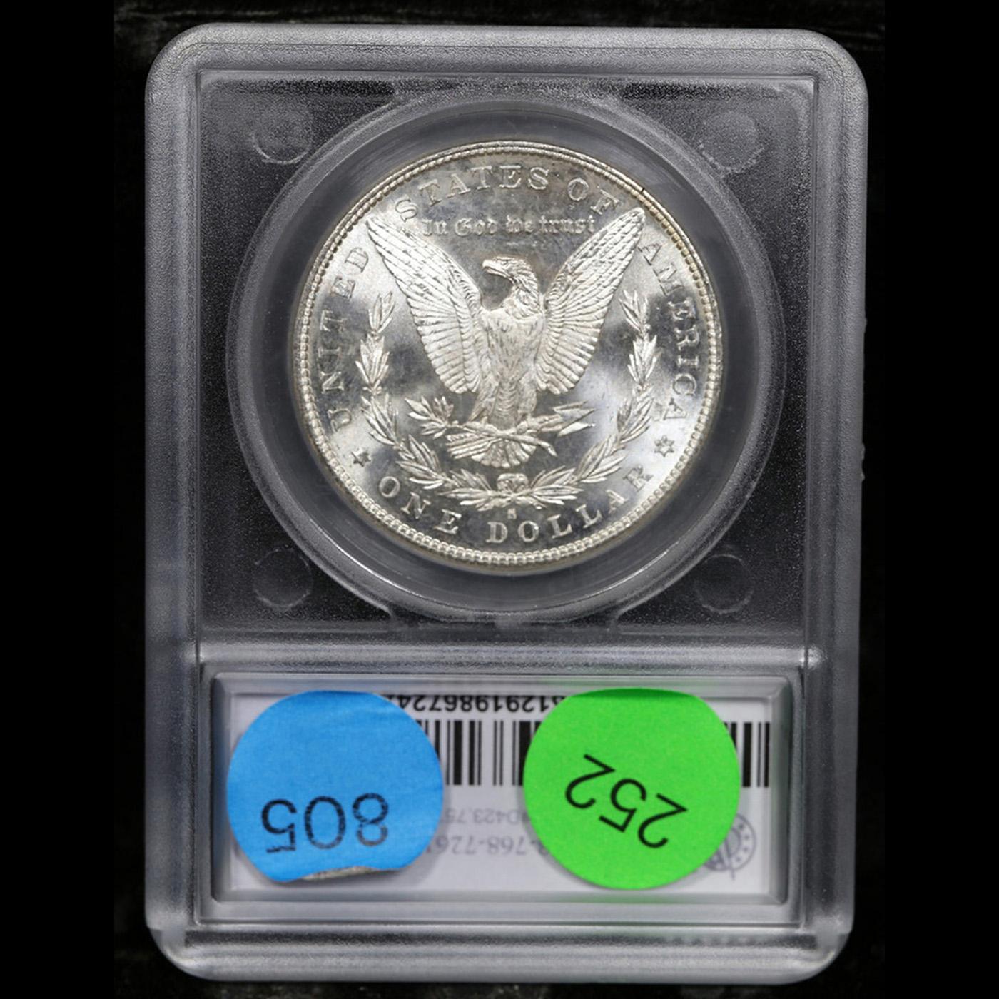 1881-s Morgan Dollar 1 Graded GEM++ Unc By SEGS