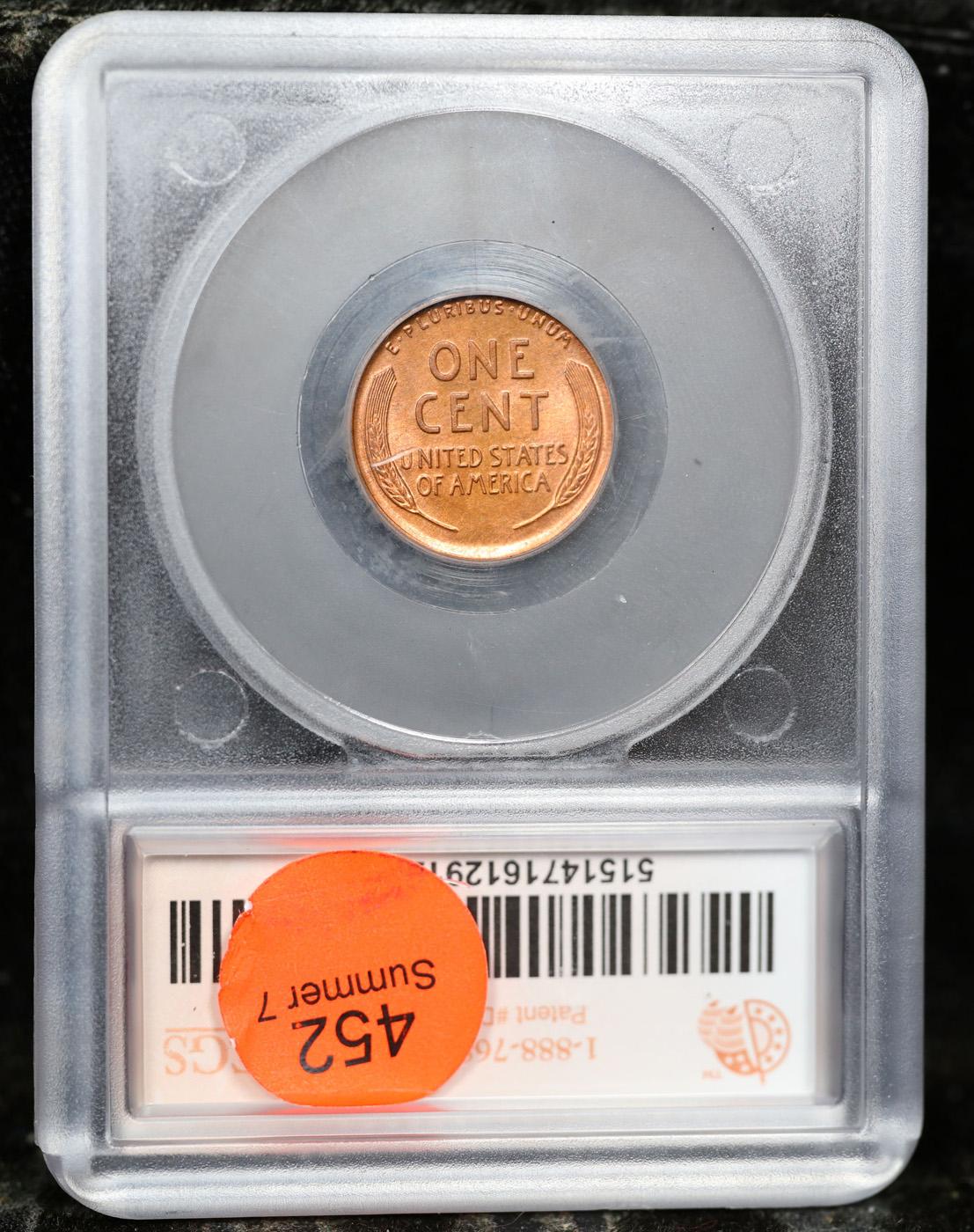 ***Auction Highlight*** 1928-d Lincoln Cent Near TOP POP! 1c Graded ms66 rd By SEGS (fc)