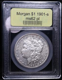 ***Auction Highlight*** 1901-s Morgan Dollar $1 Graded Select Unc PL By USCG (fc)