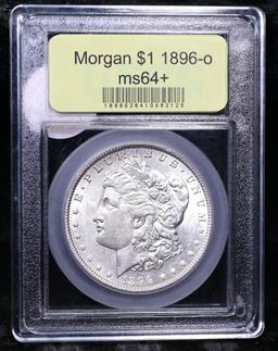 ***Auction Highlight*** 1896-o Morgan Dollar $1 Graded Choice+ Unc By USCG (fc)