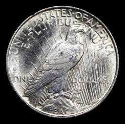 1922-p Peace Dollar $1 Grades GEM+ Unc