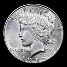 1926-s Peace Dollar $1 Grades BU+