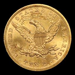 ***Auction Highlight*** 1904-p Gold Liberty Eagle $10 Graded ms65 by SEGS (fc)