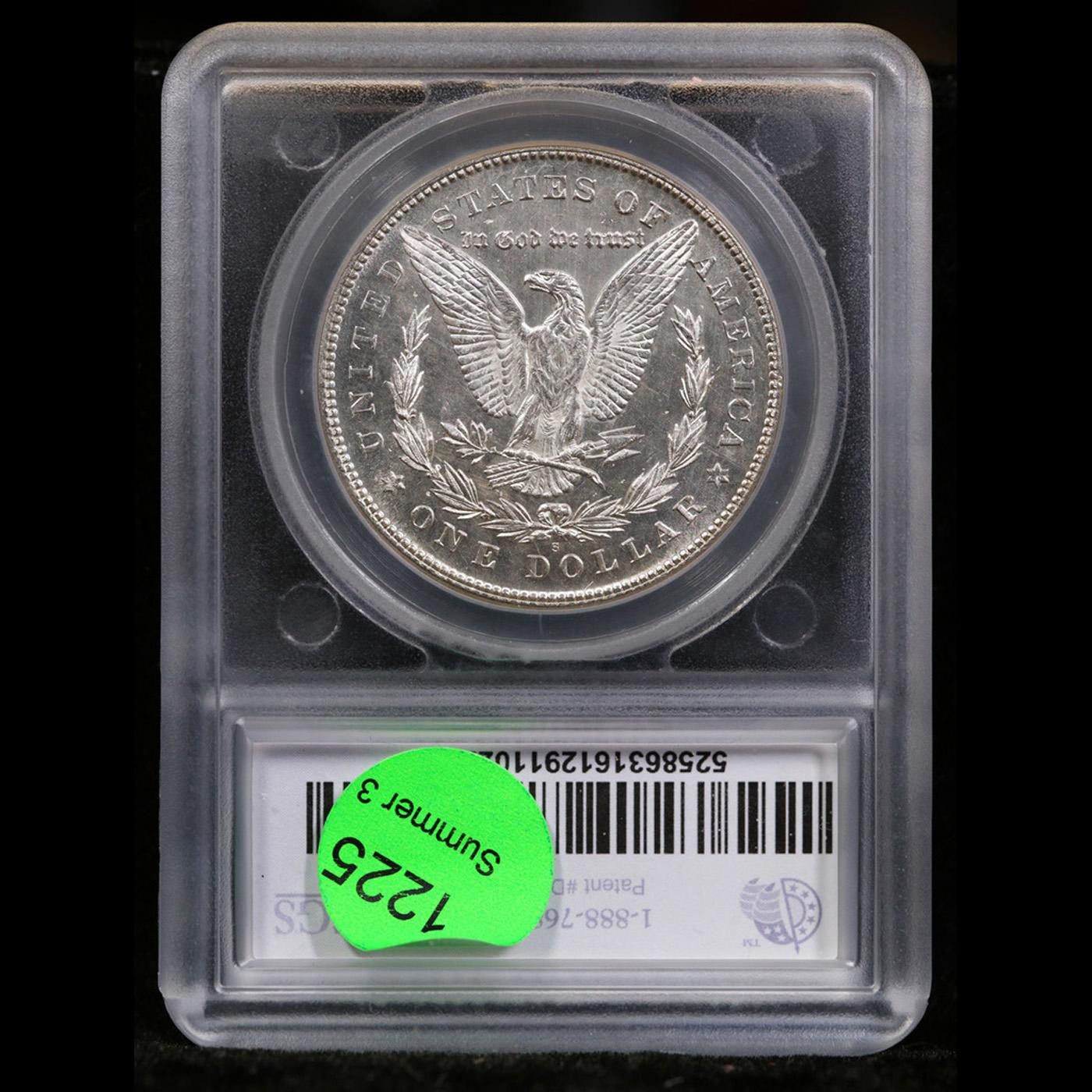 ***Auction Highlight*** 1878-s Morgan Dollar Near TOP POP! $1 Graded ms65+ DMPL By SEGS (fc)