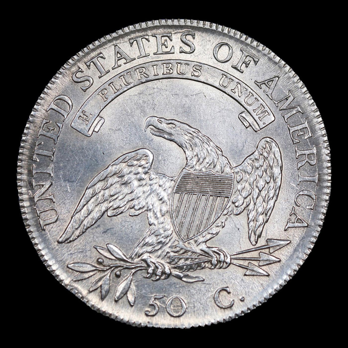 ***Auction Highlight*** 1808/7 Capped Bust Half Dollar O-101 50c Graded ms63 By SEGS (fc)