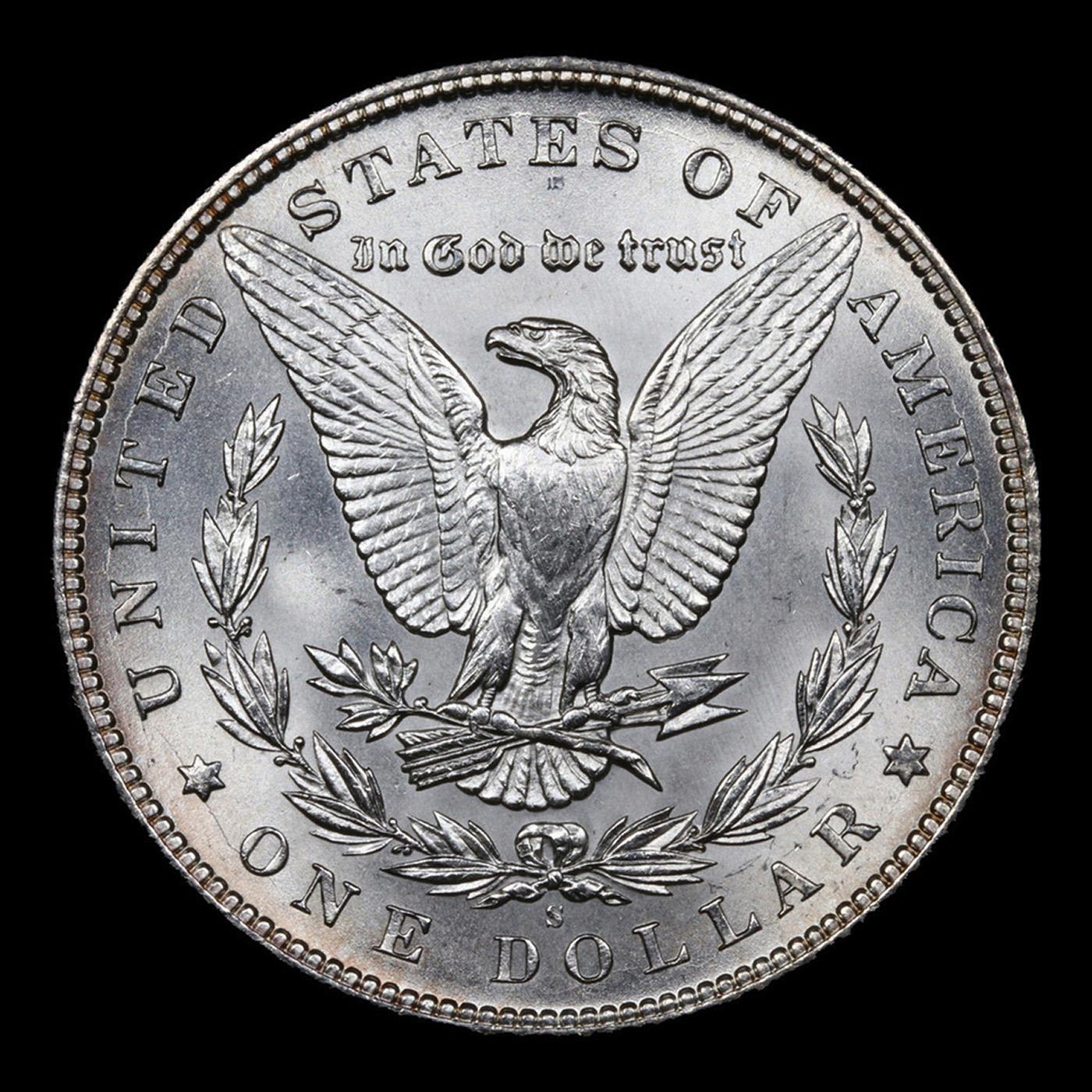 ***Auction Highlight*** 1896-s Morgan Dollar 1 Graded ms65+ By SEGS (fc)