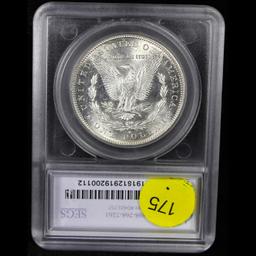 ***Auction Highlight*** 1884-s Morgan Dollar 1 Graded ms62+ By SEGS (fc)