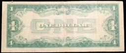 1928D $1 Blue Seal Silver Certificate Grades f+