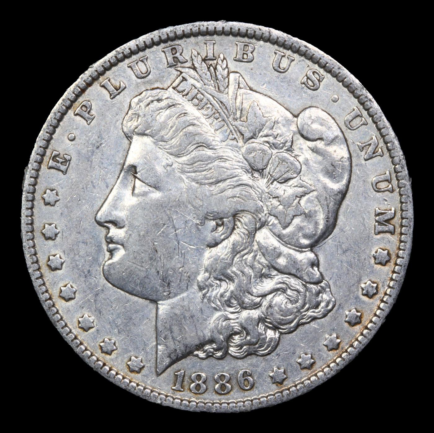 1886-o Morgan Dollar $1 Grades Choice AU