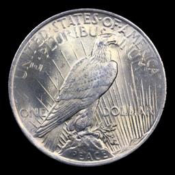 1923-p Peace Dollar $1 Grades Choice Unc