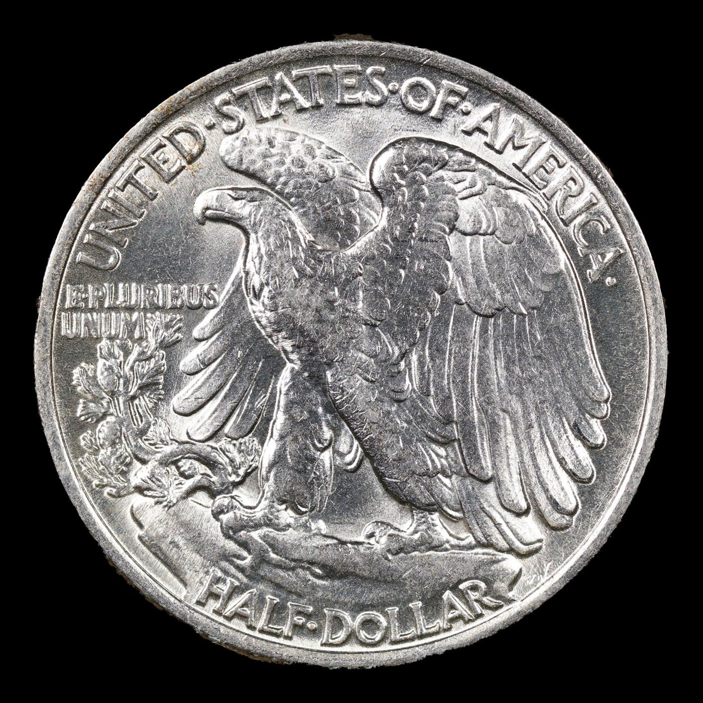 1945-p Walking Liberty Half Dollar 50c Grades Select Unc