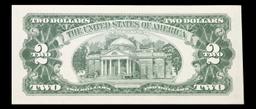 1963A $2 Red Seal United States Note FR-1514 Grades Choice CU