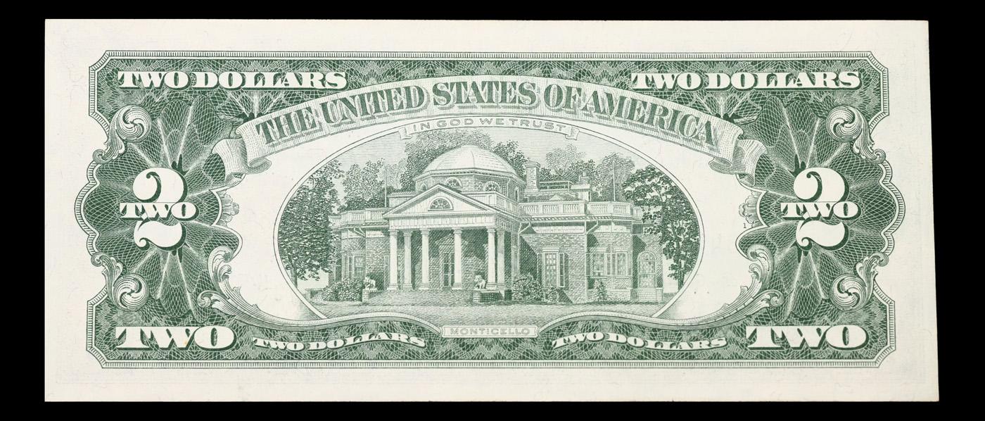1963A $2 Red Seal United States Note FR-1514 Grades Choice CU