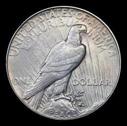 1934-p Peace Dollar $1 Grades Choice AU