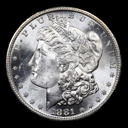 1881-s Morgan Dollar $1 Grades GEM+ Unc