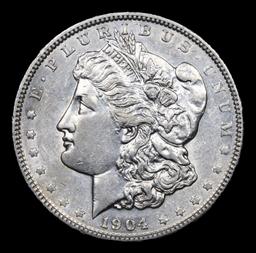 1904-p Morgan Dollar $1 Grades AU Details
