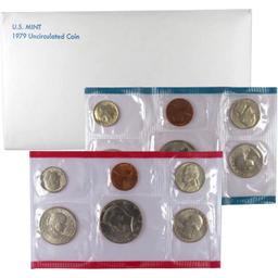 Group of 2 United States Mint Set in Original Government Packaging! From 1978-1979 with 24 Coins Ins