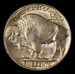 1938-d Buffalo Nickel 5c Grades GEM+ Unc