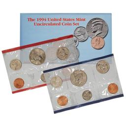 Group of 2 United States Mint Set in Original Government Packaging! From 1994-1995 with 20 Coins Ins