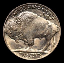 1938-d Buffalo Nickel 5c Grades GEM++ Unc