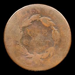 1818 Coronet Head Large Cent 1c Grades g+