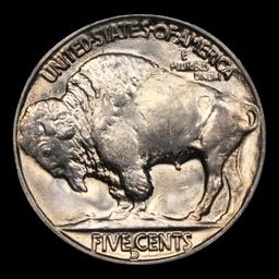 1938-d Buffalo Nickel 5c Grades GEM++ Unc