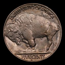 1938-d Buffalo Nickel 5c Grades Choice+ Unc