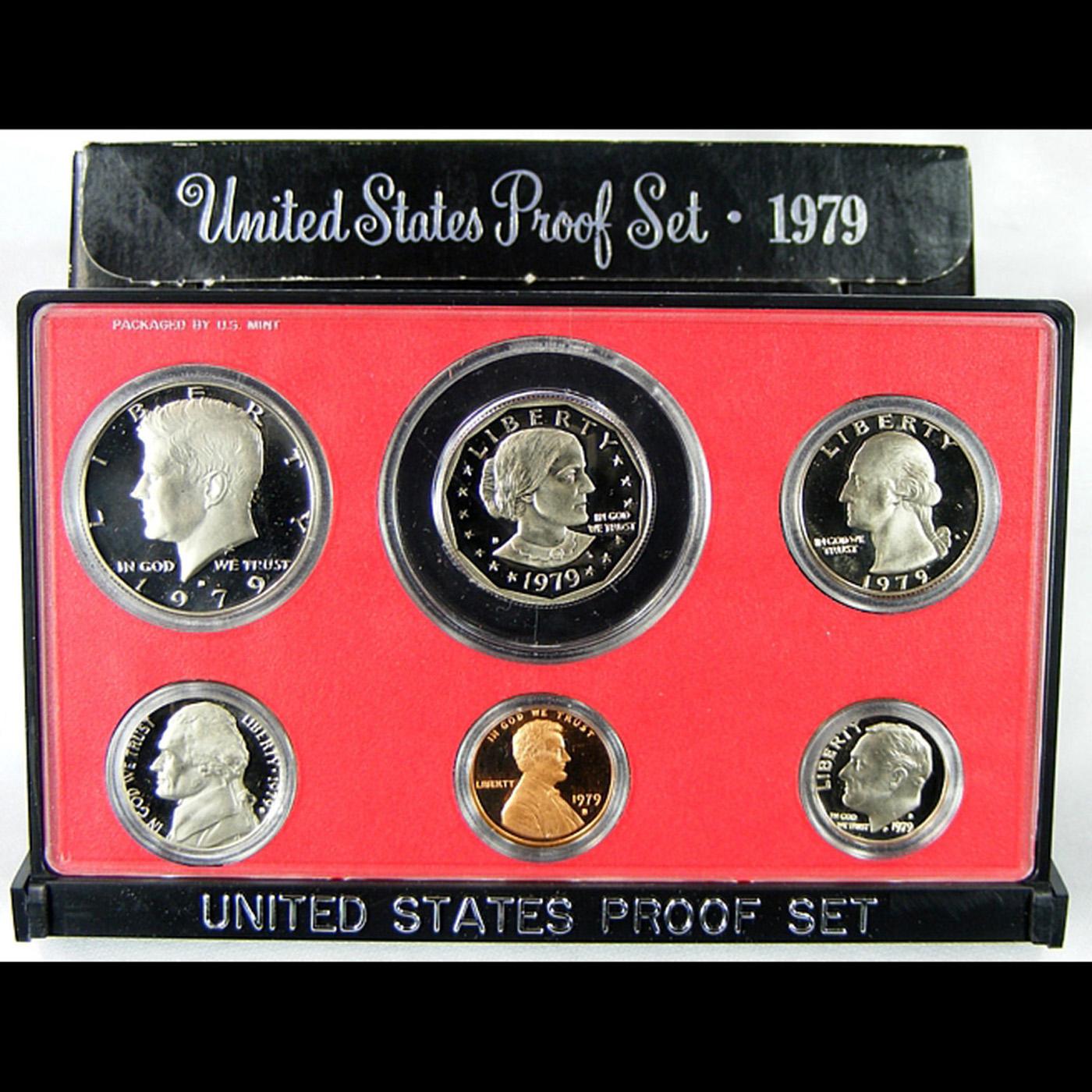 Group of 2 United States Mint Proof Sets 1978-1979 12 coins