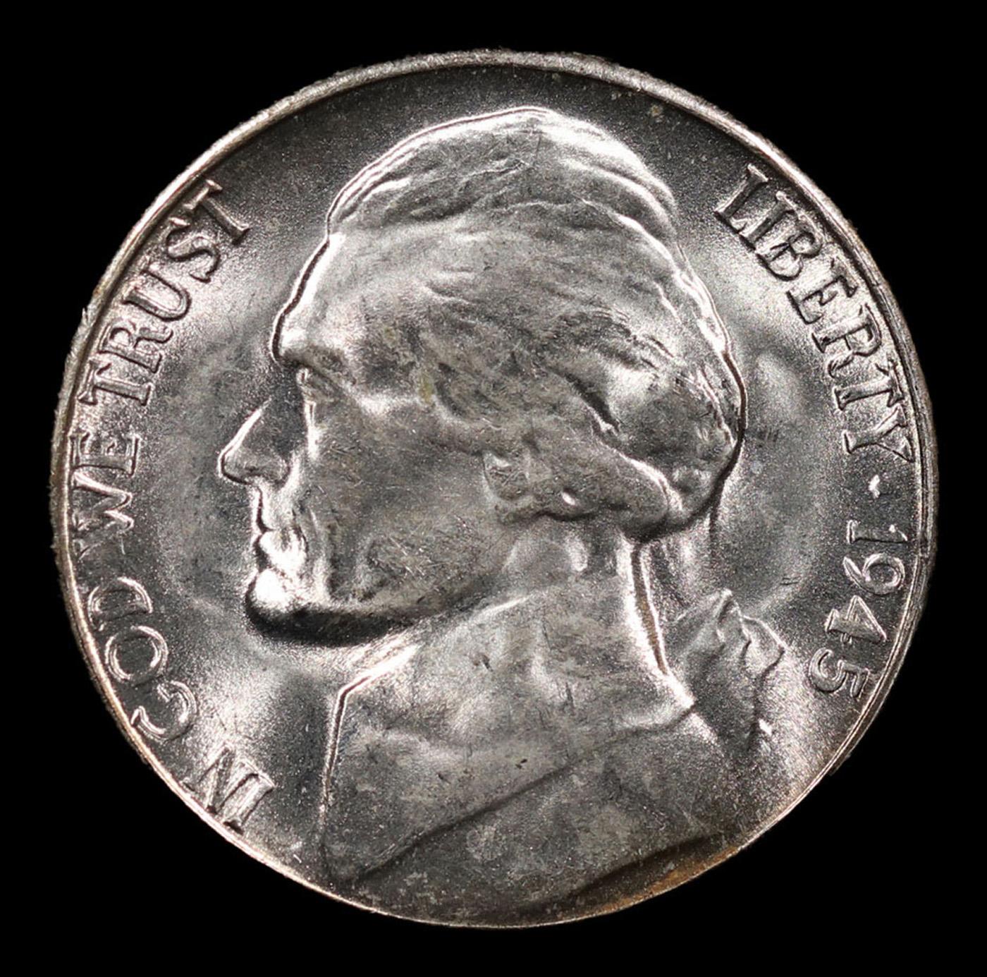 1945-s Jefferson Nickel 5c Grades GEM+ Unc