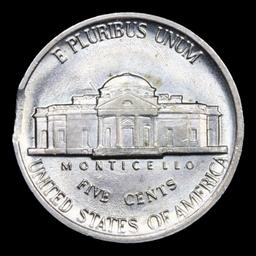 1984-p Jefferson Nickel Mint Error 5c Grades GEM+ Unc