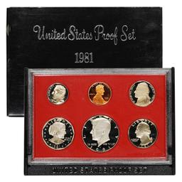 Group of 2 United States Mint Proof Sets 1981-1982 12 coins