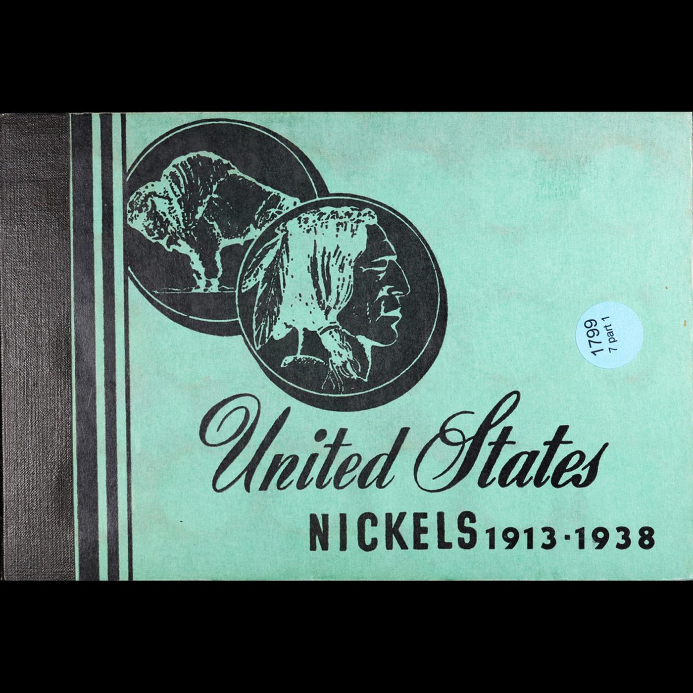 Partial Buffalo 5c Nickel Album, 1913-1938 54 coins in Total