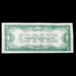 1928 $1 Blue Seal Silver Certificate "Funny Back" Grades vf+