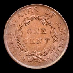 1818 Coronet Head Large Cent 1c Grades Choice AU/BU Slider