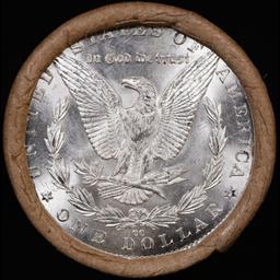 ***Auction Highlight*** 1889 & CC Uncirculated Morgan Dollar Shotgun Roll (fc)