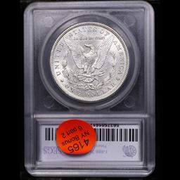 ***Auction Highlight*** 1886-o Morgan Dollar $1 Graded ms62+ BY SEGS (fc)