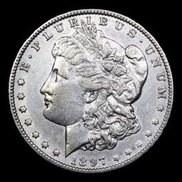 1897-o Morgan Dollar $1 Grades Select AU