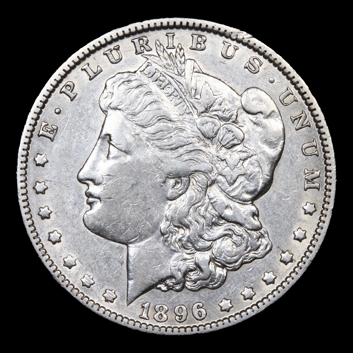 1896-o Morgan Dollar $1 Grades Select AU