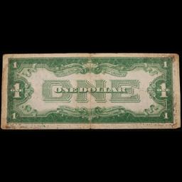 1928 "Funny Back" $1 Blue Seal Silver Certificate Grades Select AU