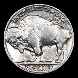 1936-p Buffalo Nickel 5c Grades Select AU