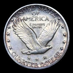 ***Auction Highlight*** 1918/7-s Standing Liberty Quarter FS-101 25c Graded ms62+ FH By SEGS (fc)