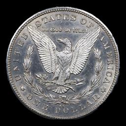 ***Auction Highlight*** 1892-cc Morgan Dollar $1 Graded ms63+ PL BY SEGS (fc)