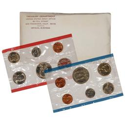 Group of 2 United States Mint Set in Original Government Packaging! From 1971-1972 with 22 Coins Ins