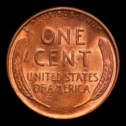 1952-s Lincoln Cent 1c Grades GEM Unc RB