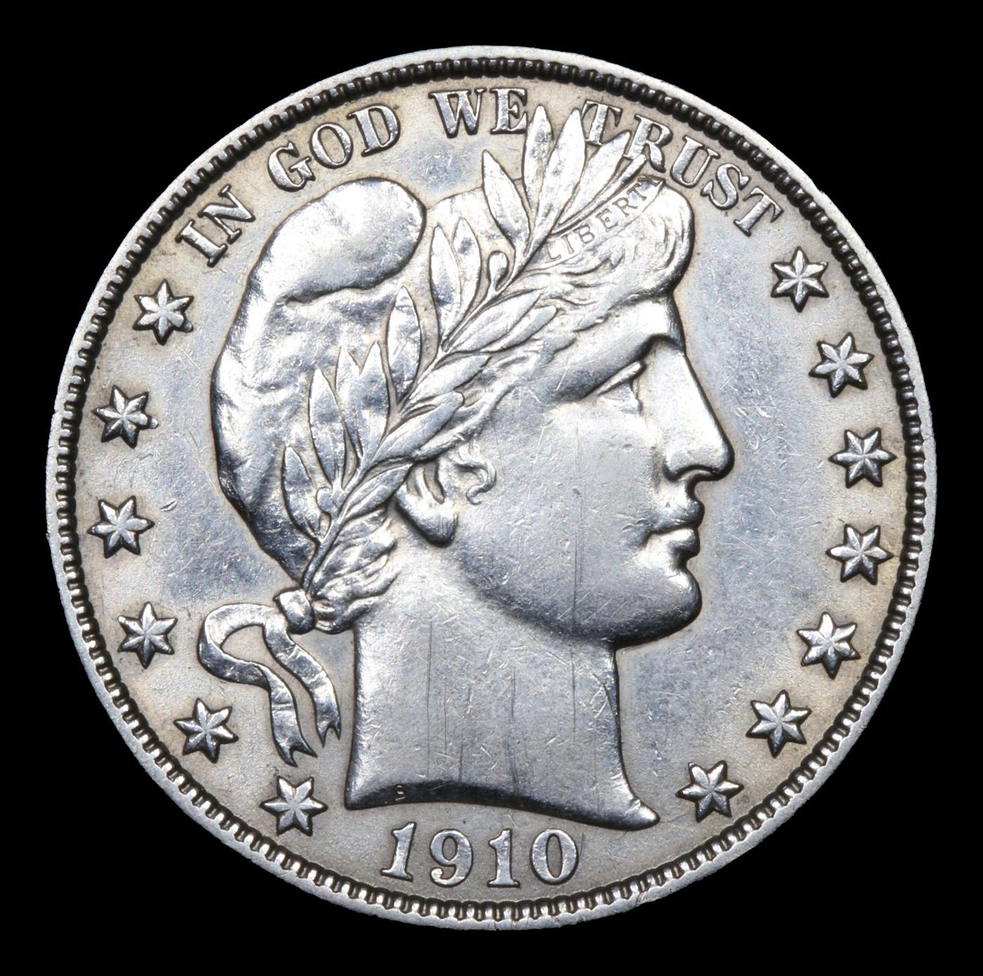 ***Auction Highlight*** 1910-s Barber Half Dollars 50c Graded ms62 By SEGS (fc)