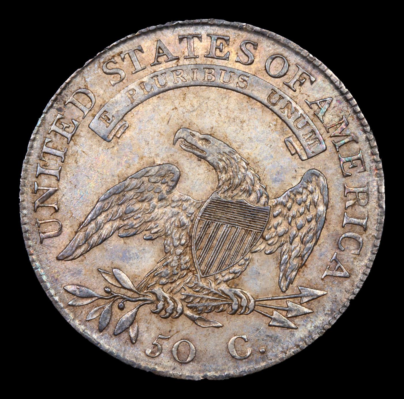 ***Auction Highlight*** 1808 Capped Bust Half Dollar 50c Graded ms62 BY SEGS (fc)